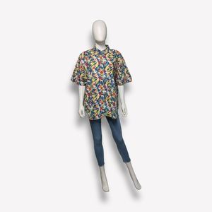Maggie Lawrence Sport Abstract Print Top, 22/24